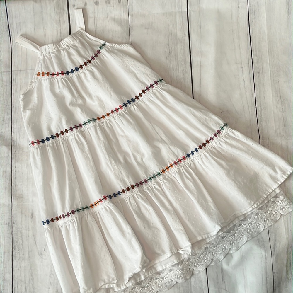 Matilda Jane Swiss dot white dress